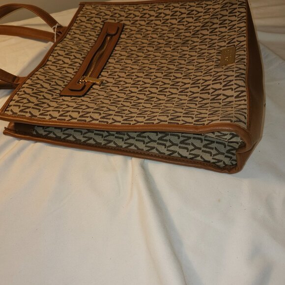 Jones New York Beige/Brown tote - Picture 4 of 6